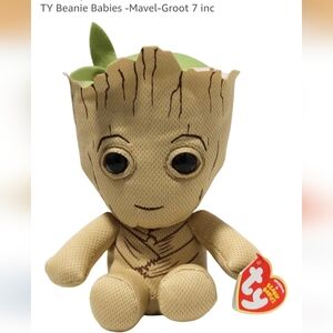 Marvel Superhero 6" Marvel Hero Groot soft toy.